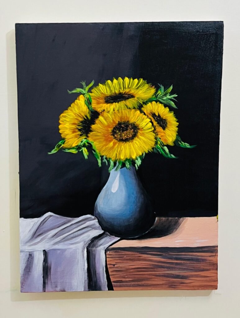 sunflower art